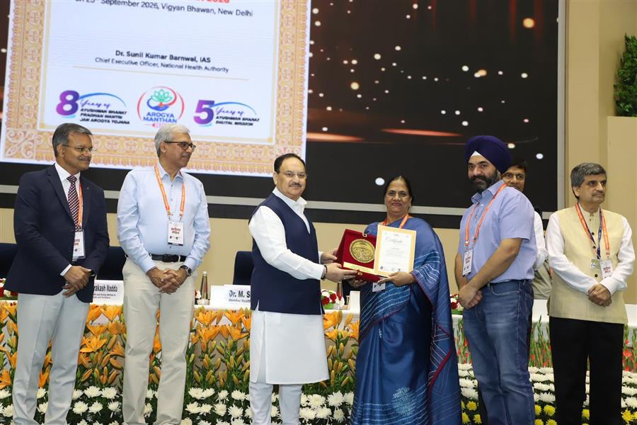 स्वास्थ्य अभिलेख जोड़ने में चंडीगढ़ देश का सर्वश्रेष्ठ प्रदर्शन करने वाला केंद्र शासित प्रदेश